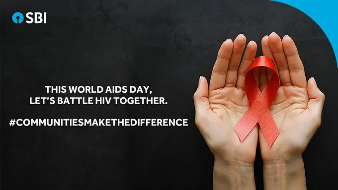 world aids day social media post ideas - state bank of india