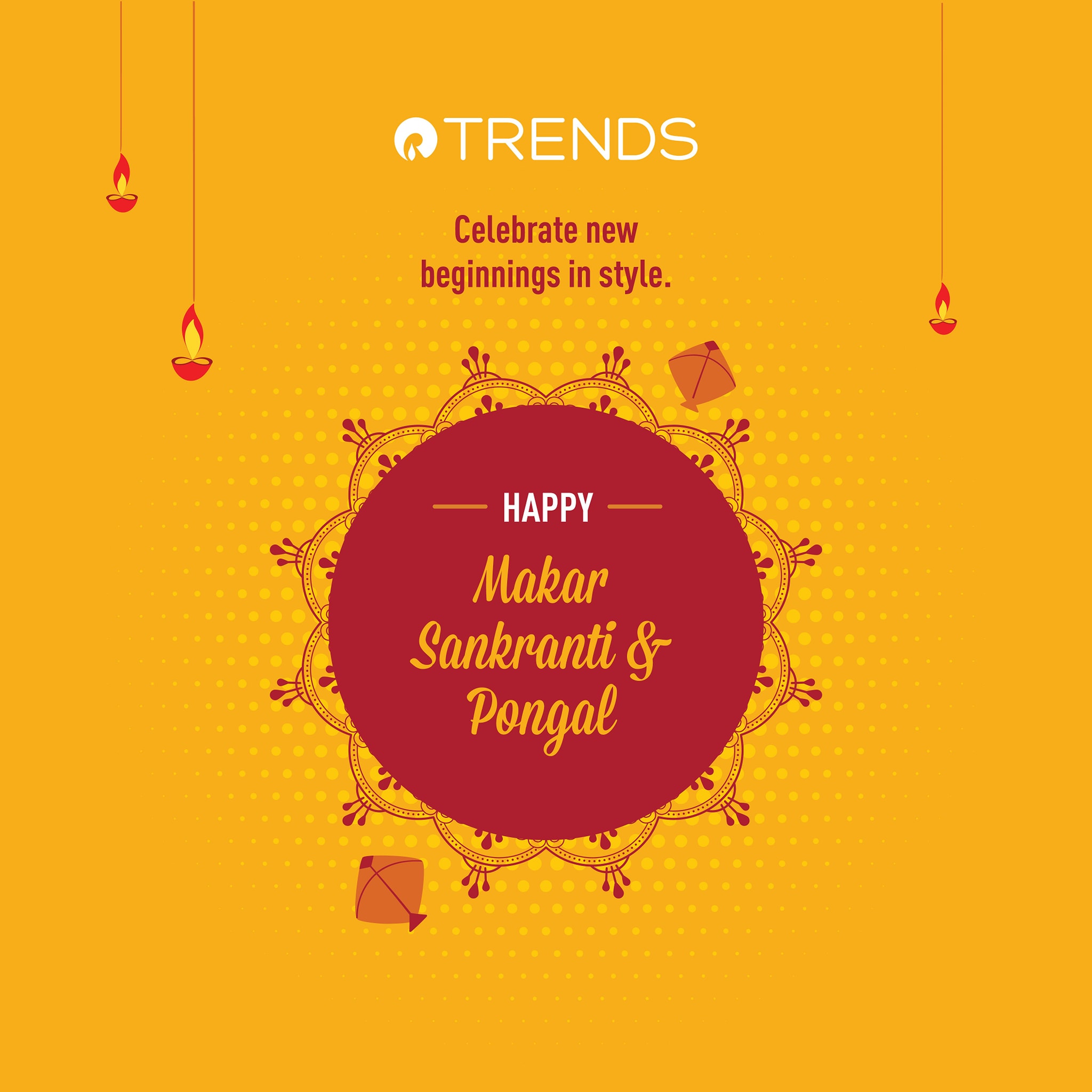 Happy Pongal Social Media Ideas - Reliance Trends